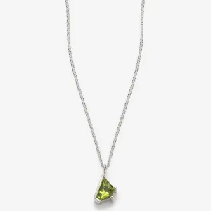 Peridot Irregular Geometric Pendant