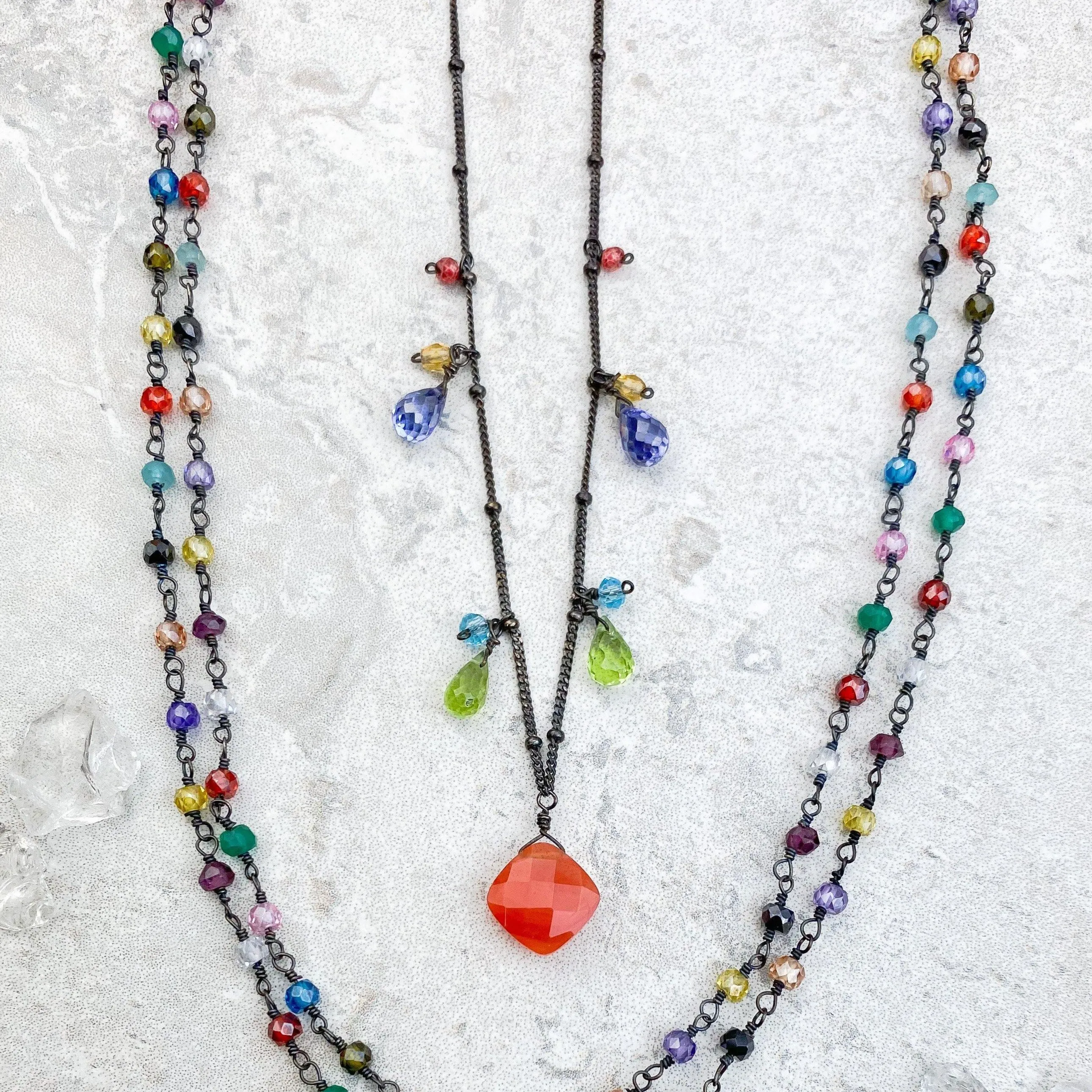 Pop of Color Boho Zina Classic Necklace