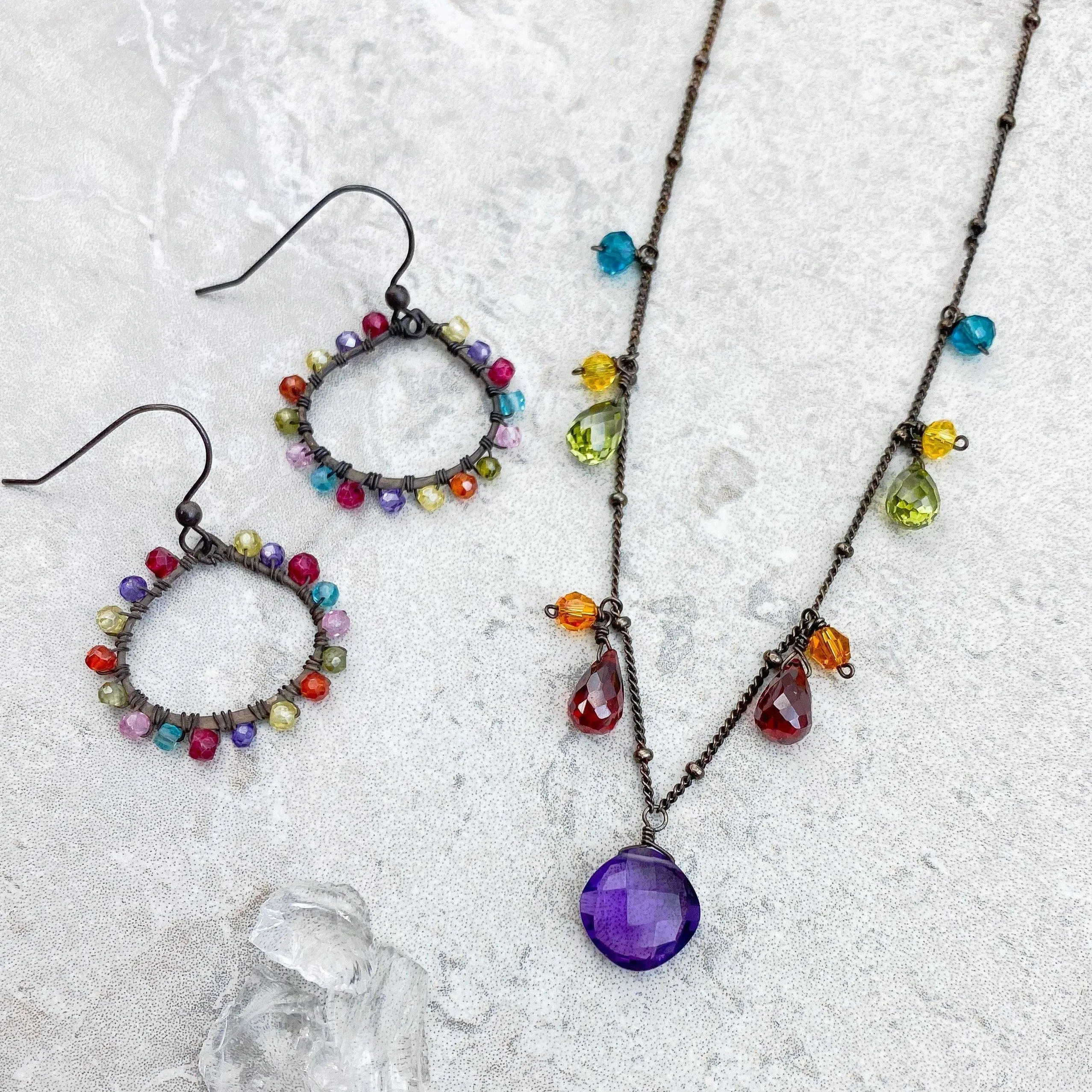 Pop of Color Boho Zina Classic Necklace