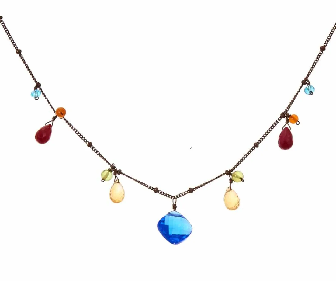 Pop of Color Boho Zina Classic Necklace