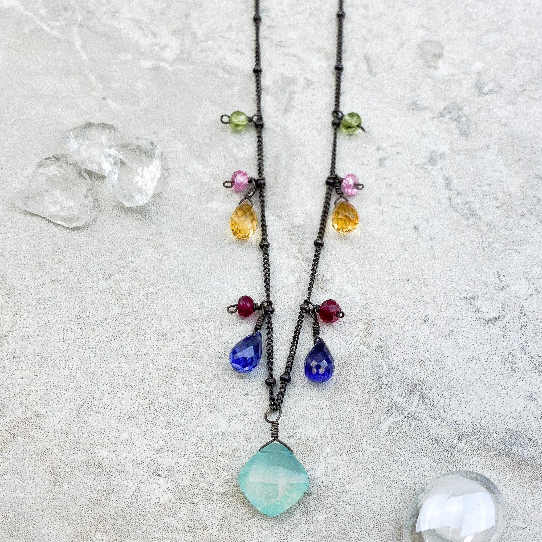 Pop of Color Boho Zina Classic Necklace