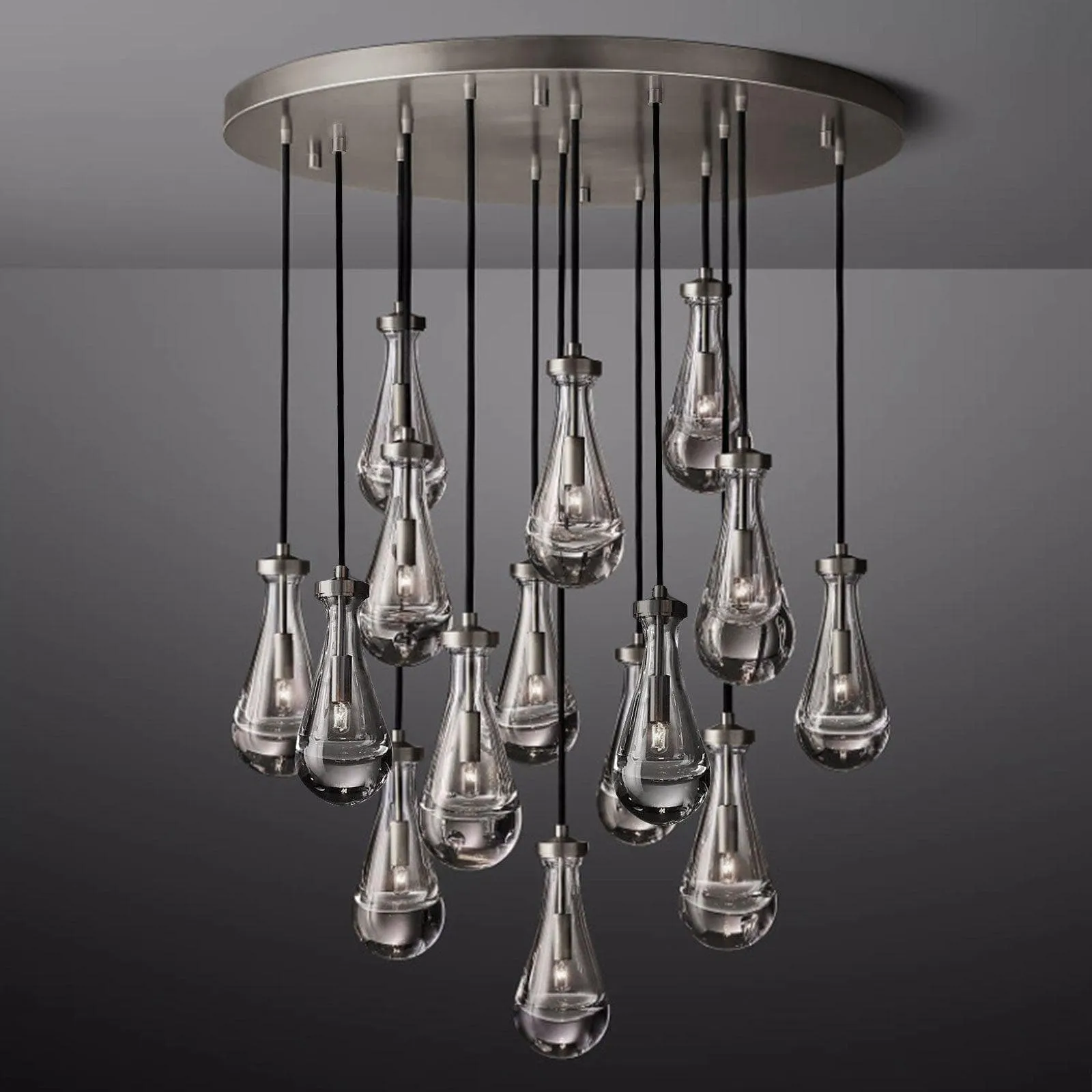 Raindrop Linear Chandelier