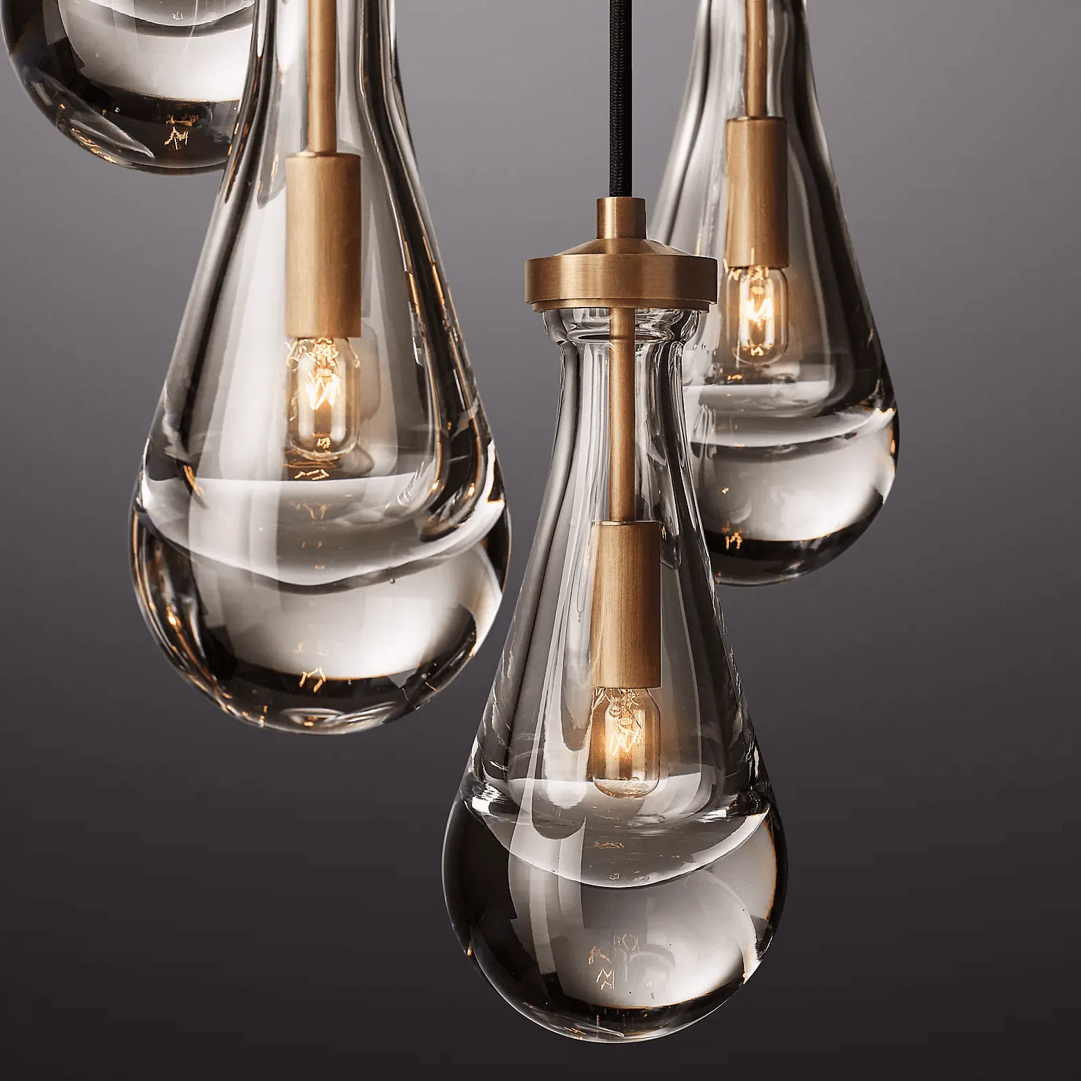 Raindrop Linear Chandelier