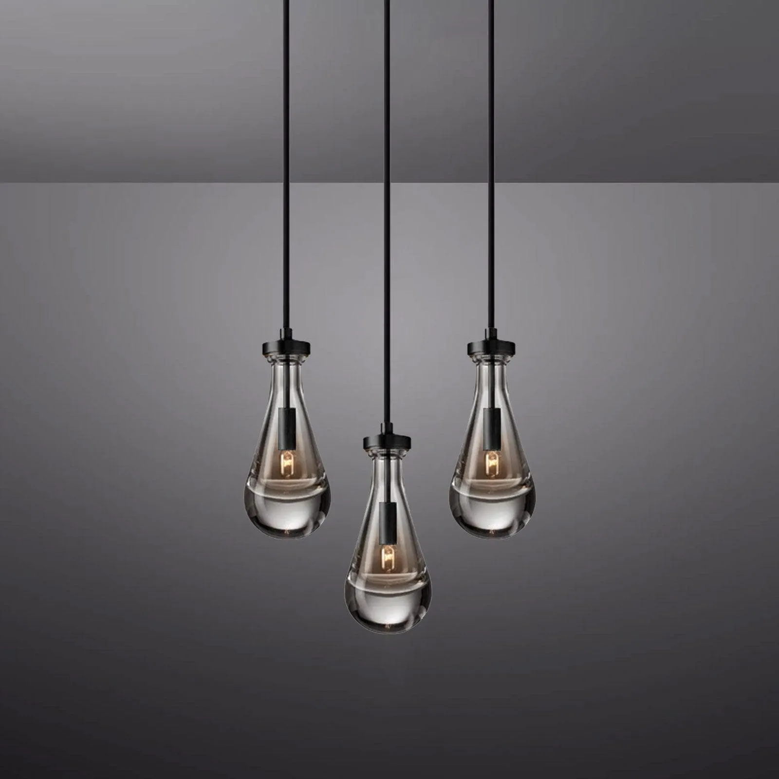 Raindrop Linear Chandelier