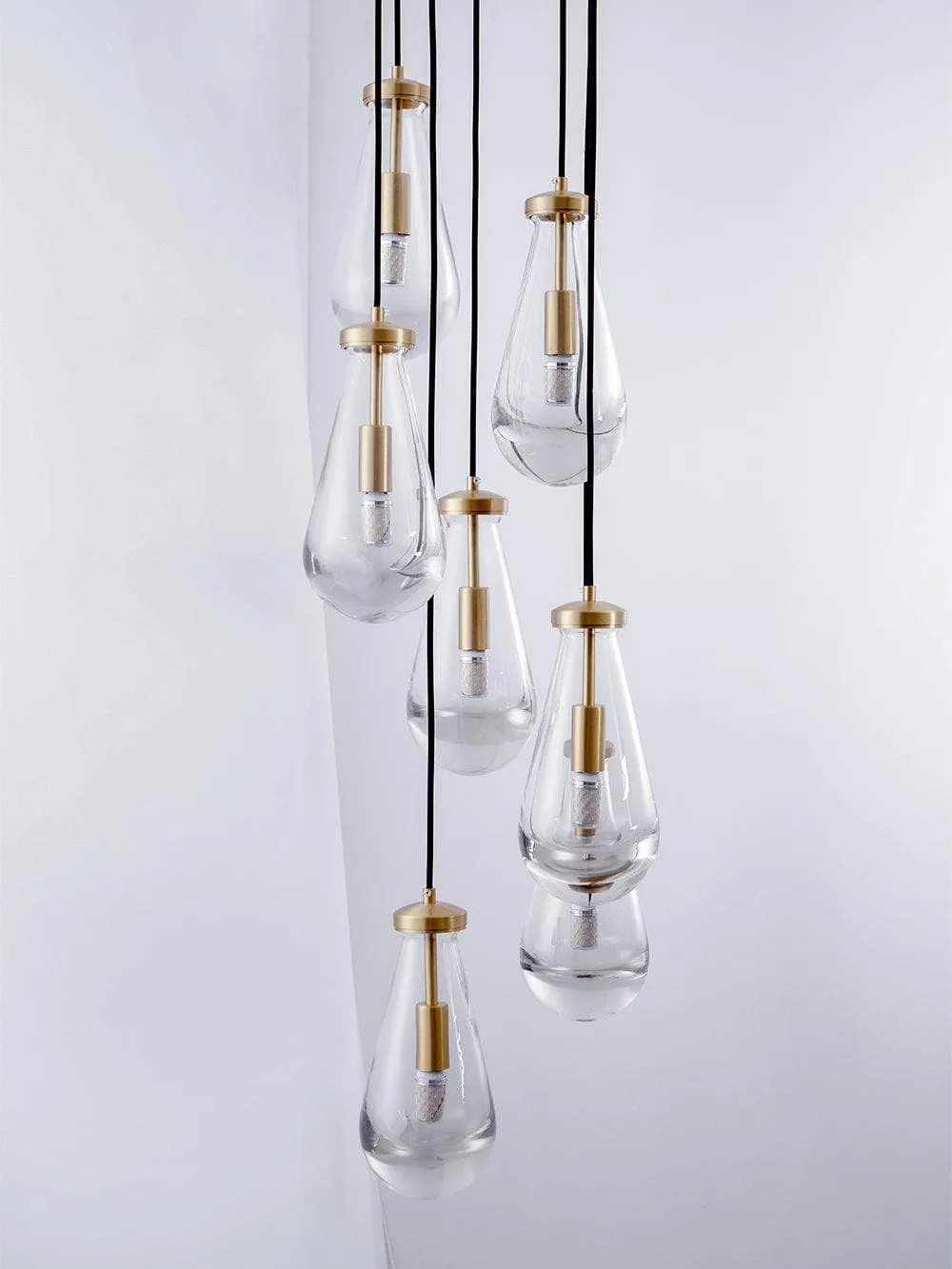 Raindrop Linear Chandelier