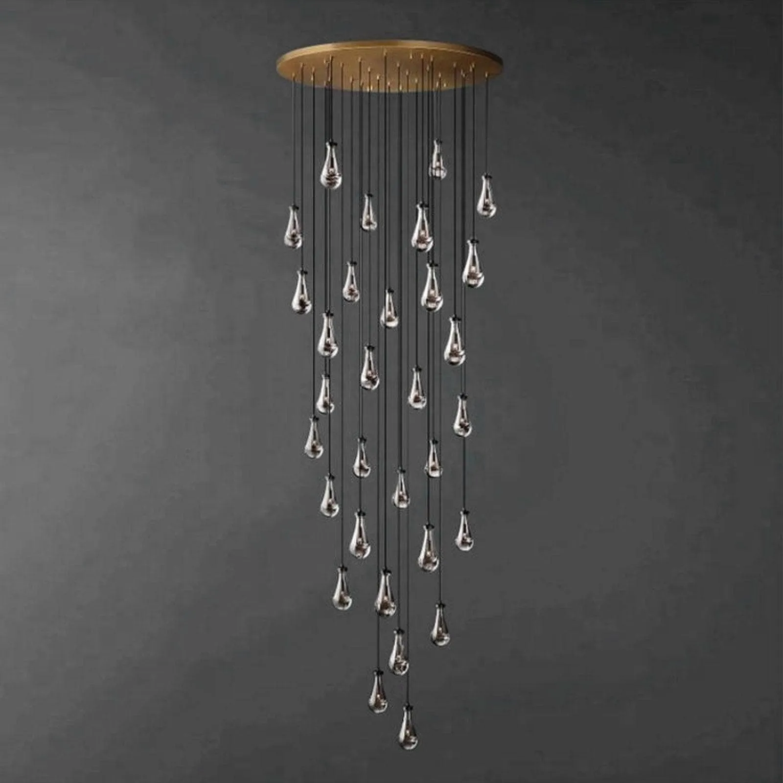 Raindrop Linear Chandelier