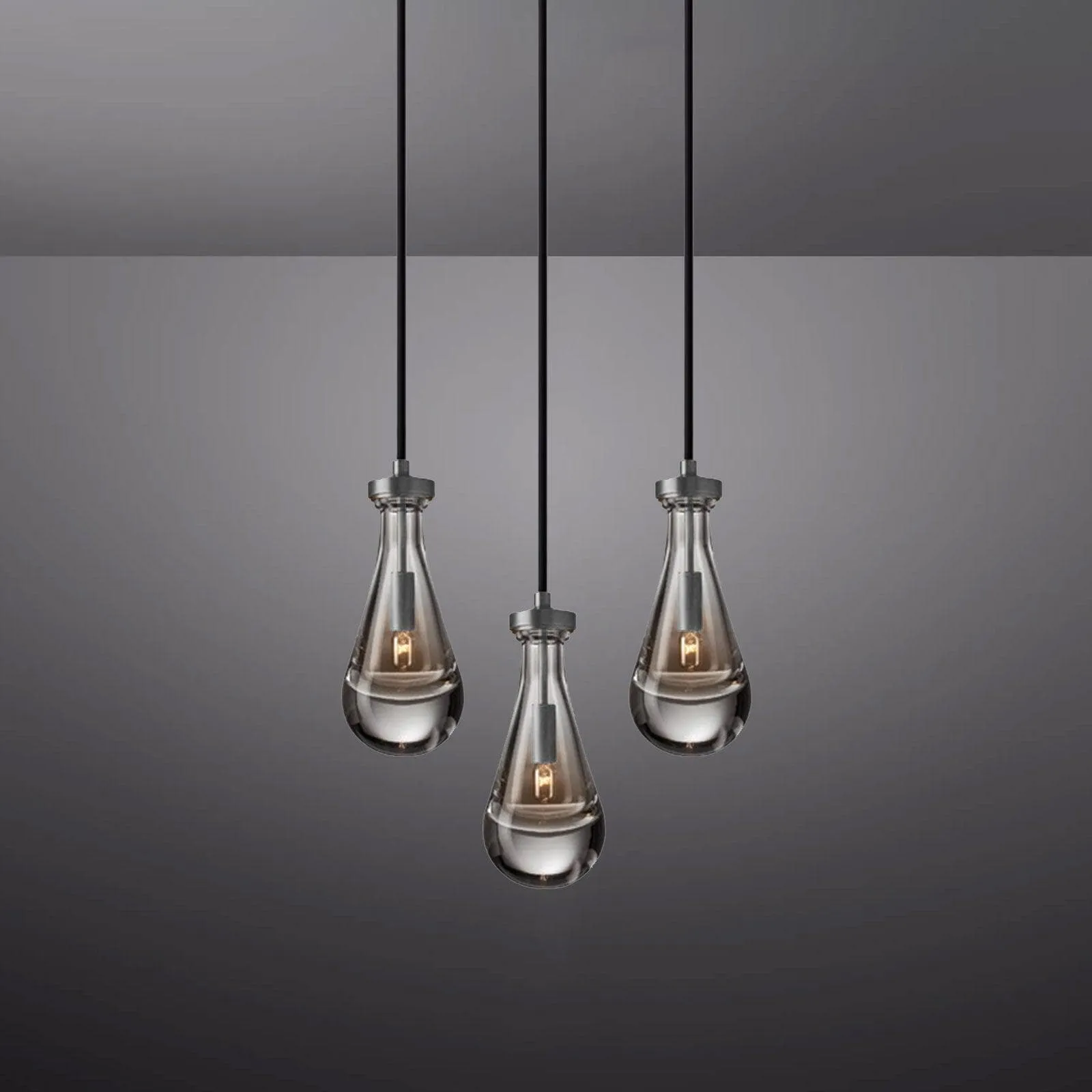 Raindrop Linear Chandelier