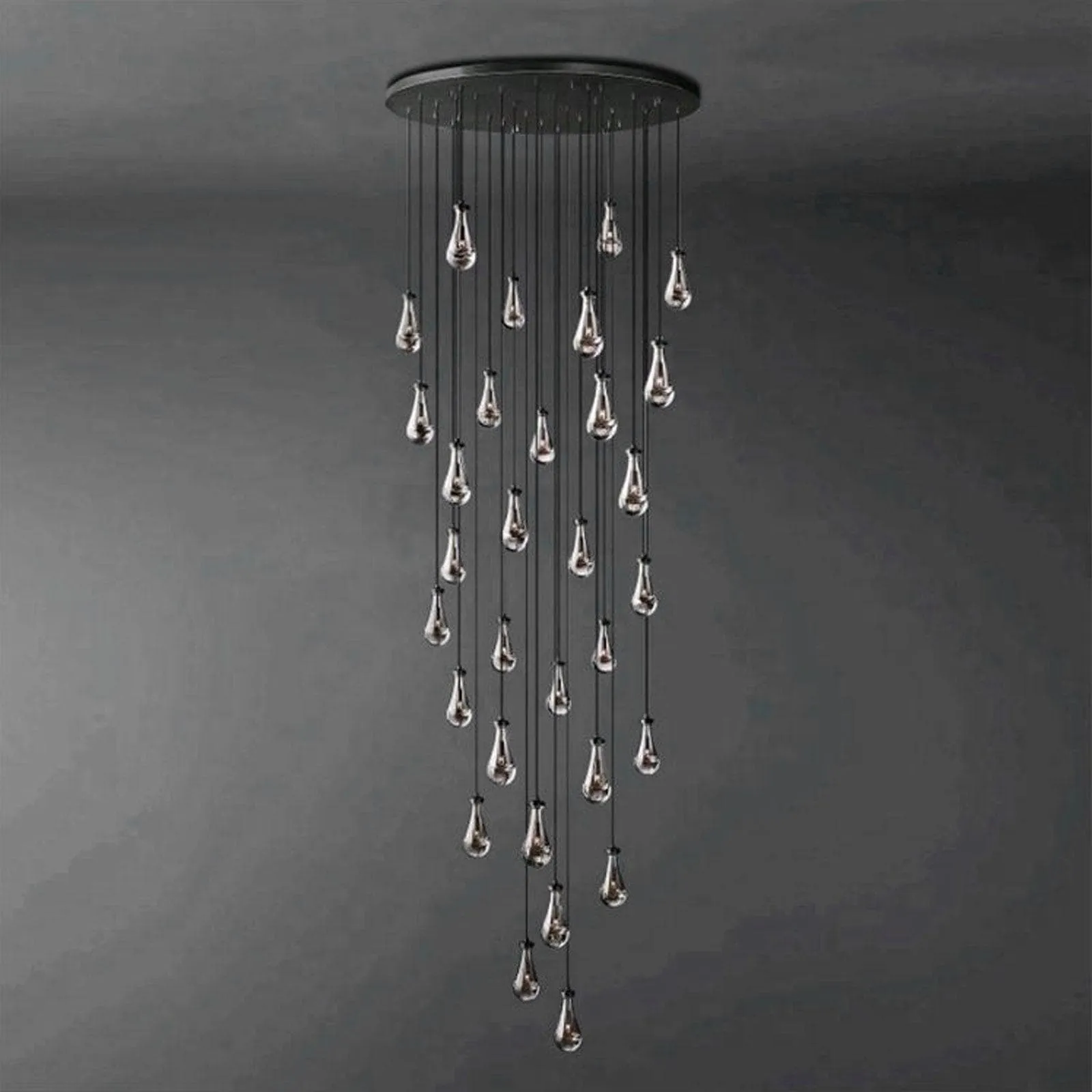 Raindrop Linear Chandelier