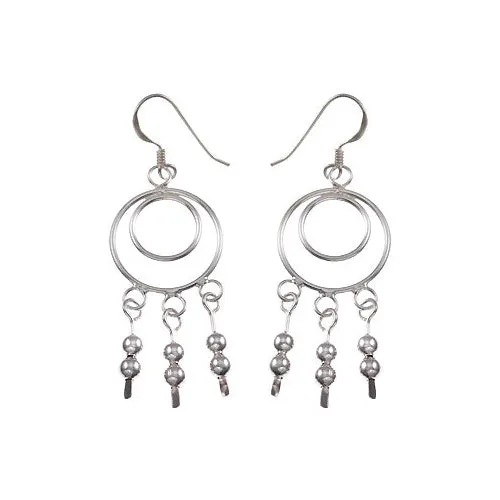 Silver Chandelier Earrings