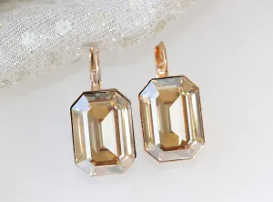 STUNNING CHAMPAGNE EARRINGS