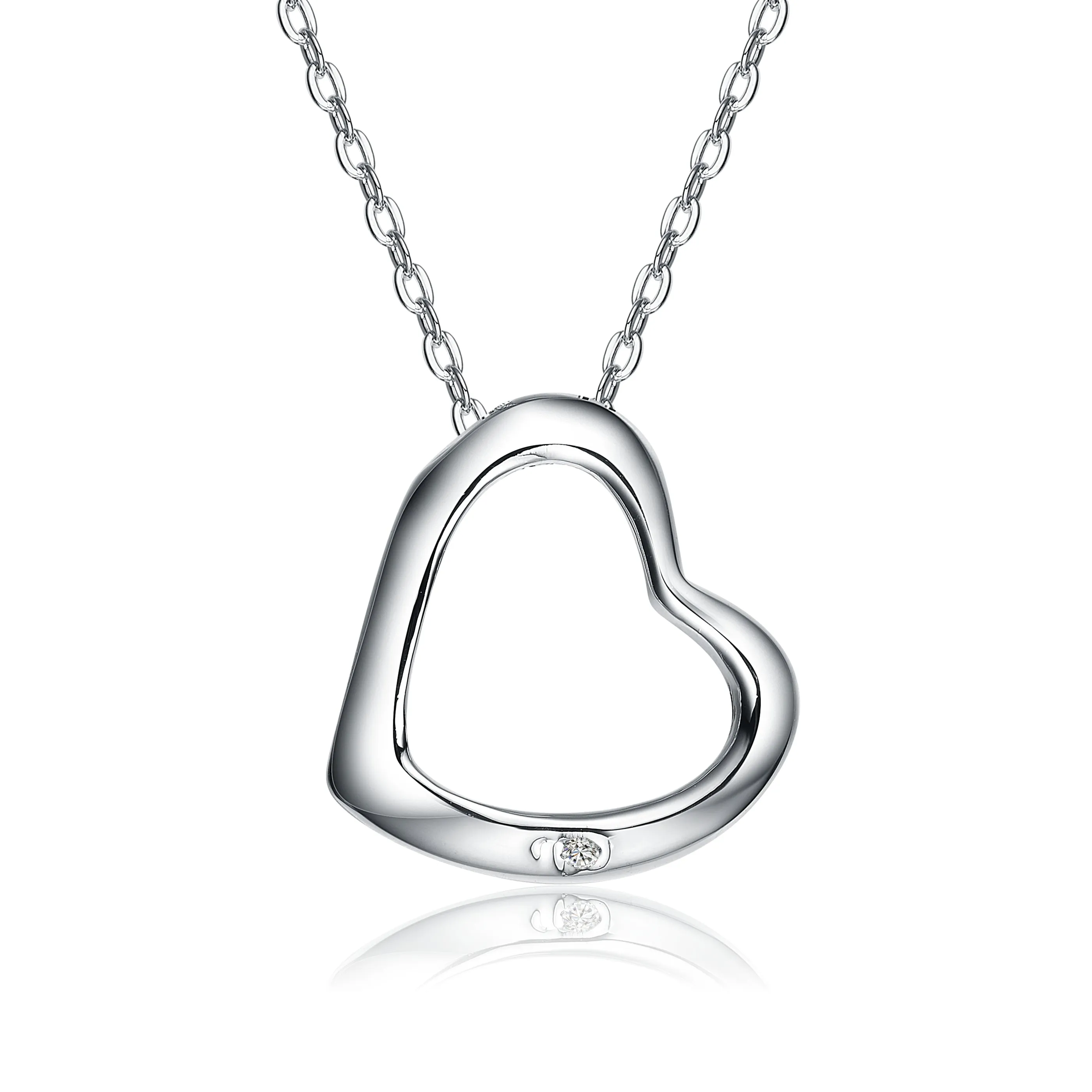 Sylvie Coeur Contour Heart Necklace