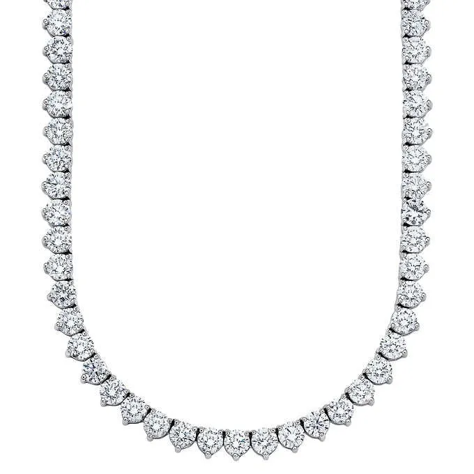 Tennis Opera Convertible Necklace (55.94 ct Diamonds) in Platinum