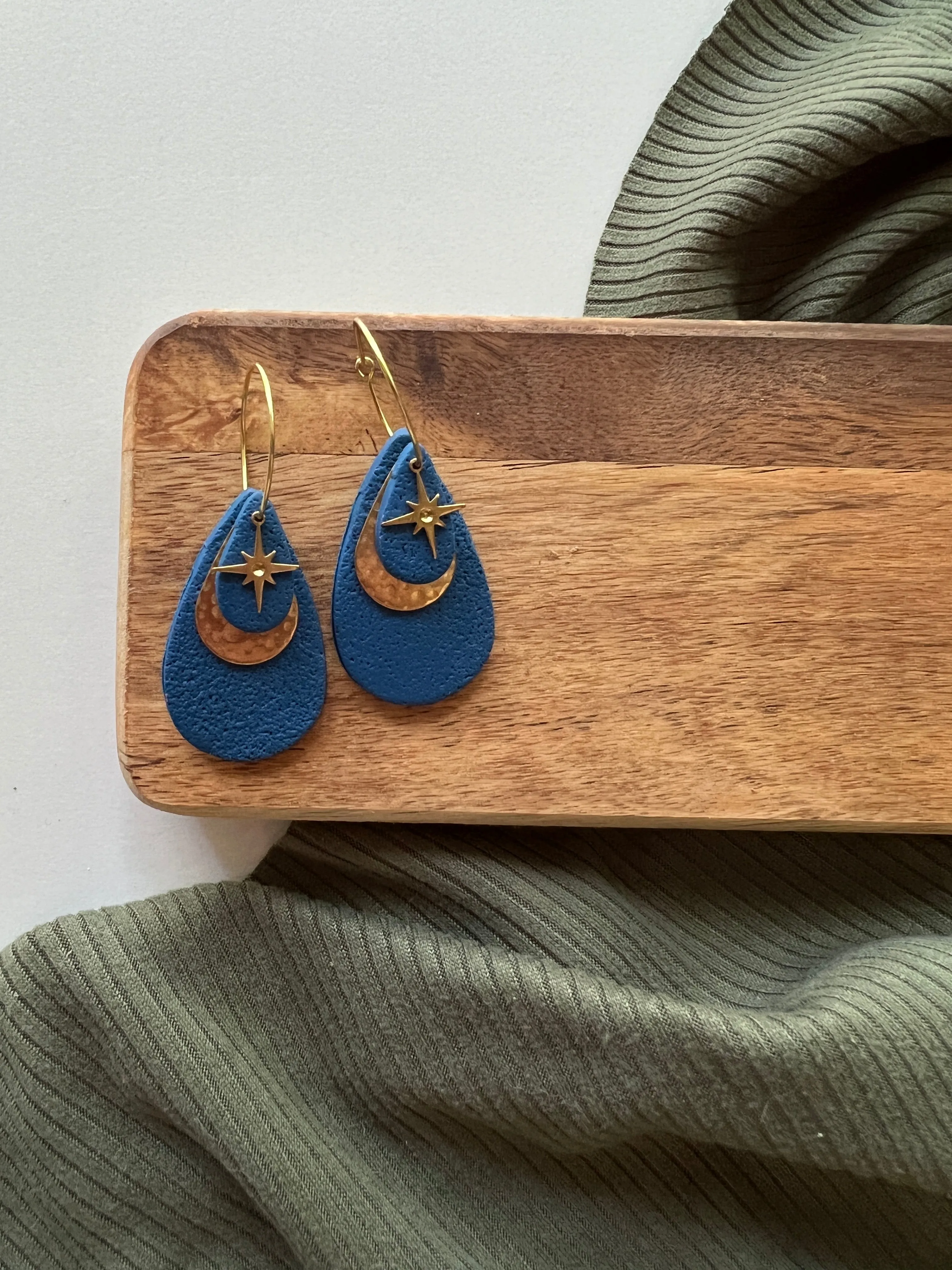 Twilight | Clay Earrings