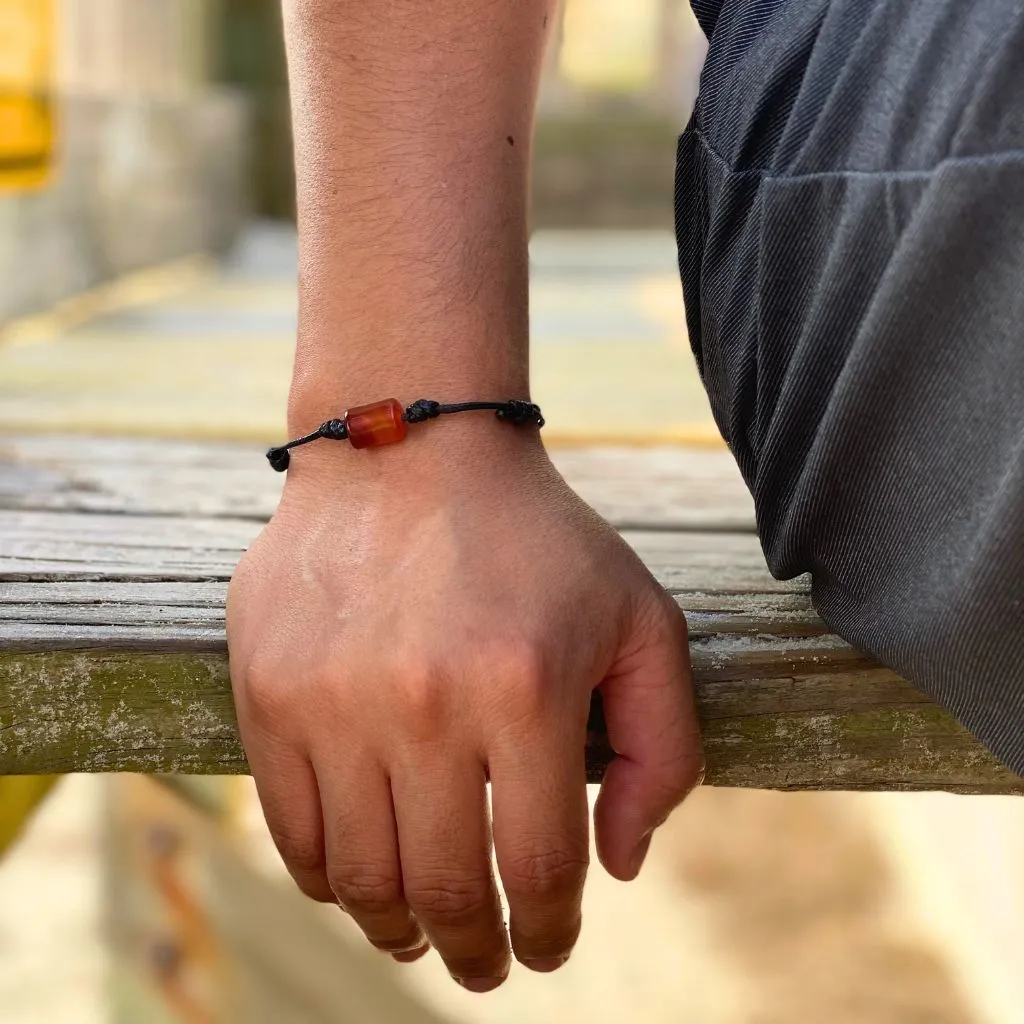 Vibrant Carnelian Bracelet